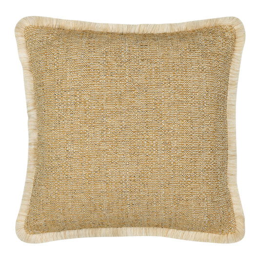 Elaine Smith Golden Hour Fringed 22 Square Pillow