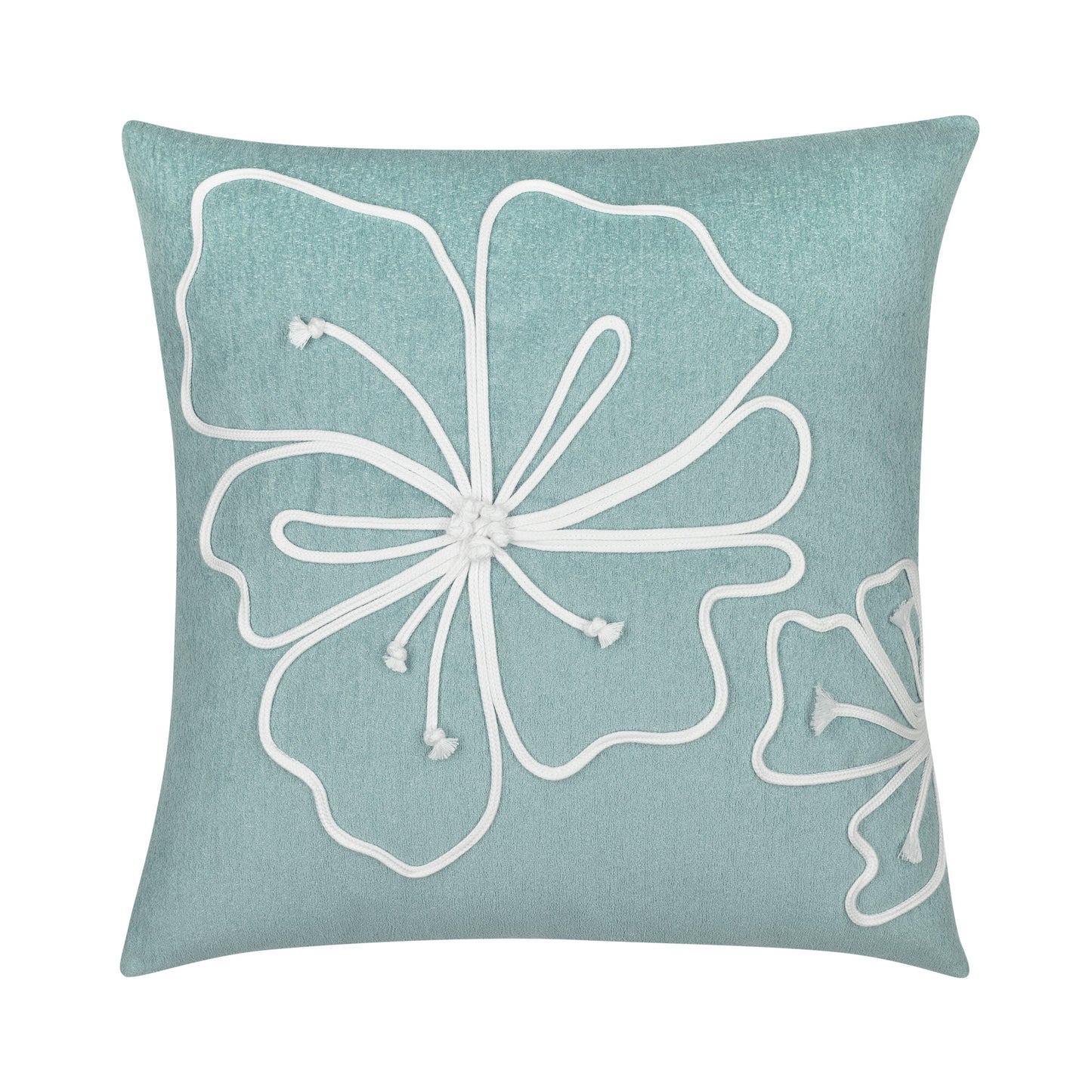 Elaine Smith Hibiscus Mist 22 Square Pillow, image 1