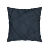 Elaine Smith Illusion Indigo Square Pillow