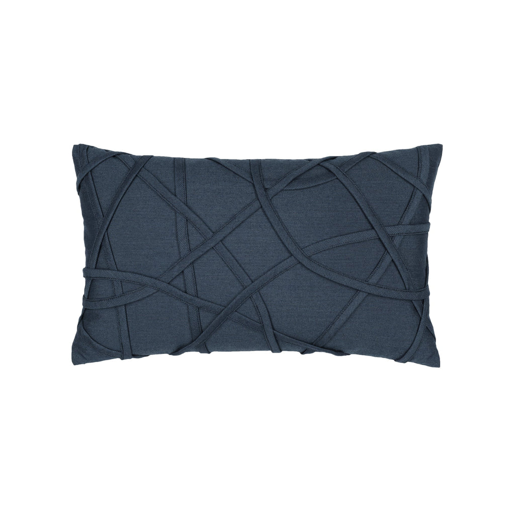 Elaine Smith Illusion Indigo 12 x 20 Pillow