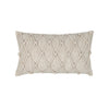Elaine Smith Macrame Fawn Lumbar Pillow