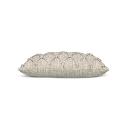 
                  12" x 20" Elaine Smith Pillow Macrame Fawn - Image 5
                