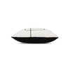 20" Square Elaine Smith Pillow Linear Luxe Ebony