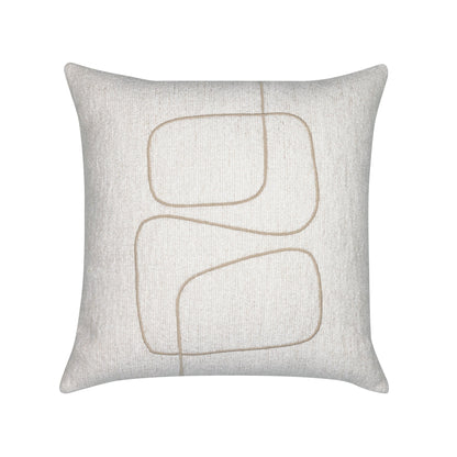 
                  Elaine Smith 20 Square Pillow Linear Luxe Oyster - Image 1
                