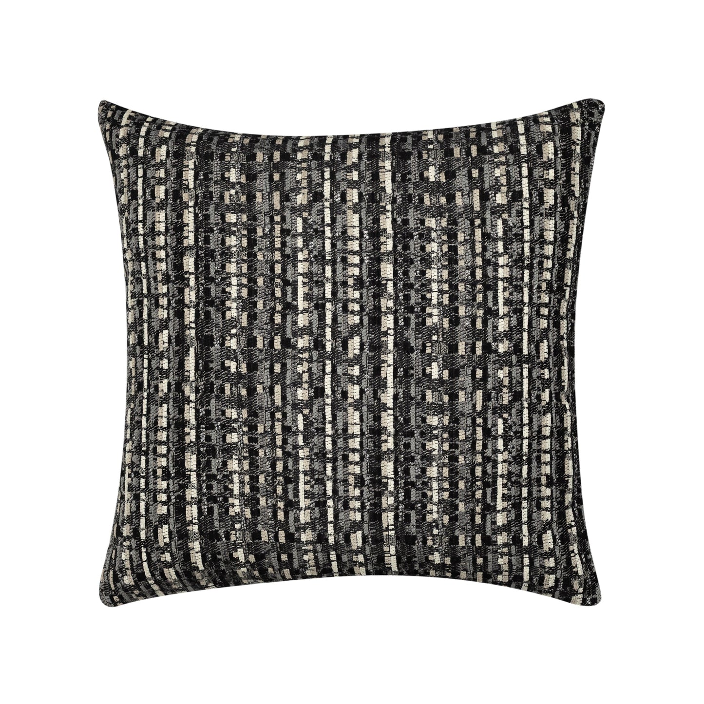 Elaine Smith 20 Square Pillow Channel Noir, image 1