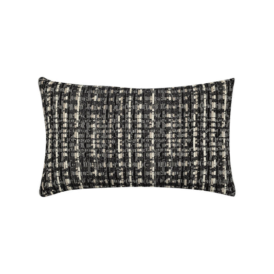 Elaine Smith Channel Noir Lumbar Pillow