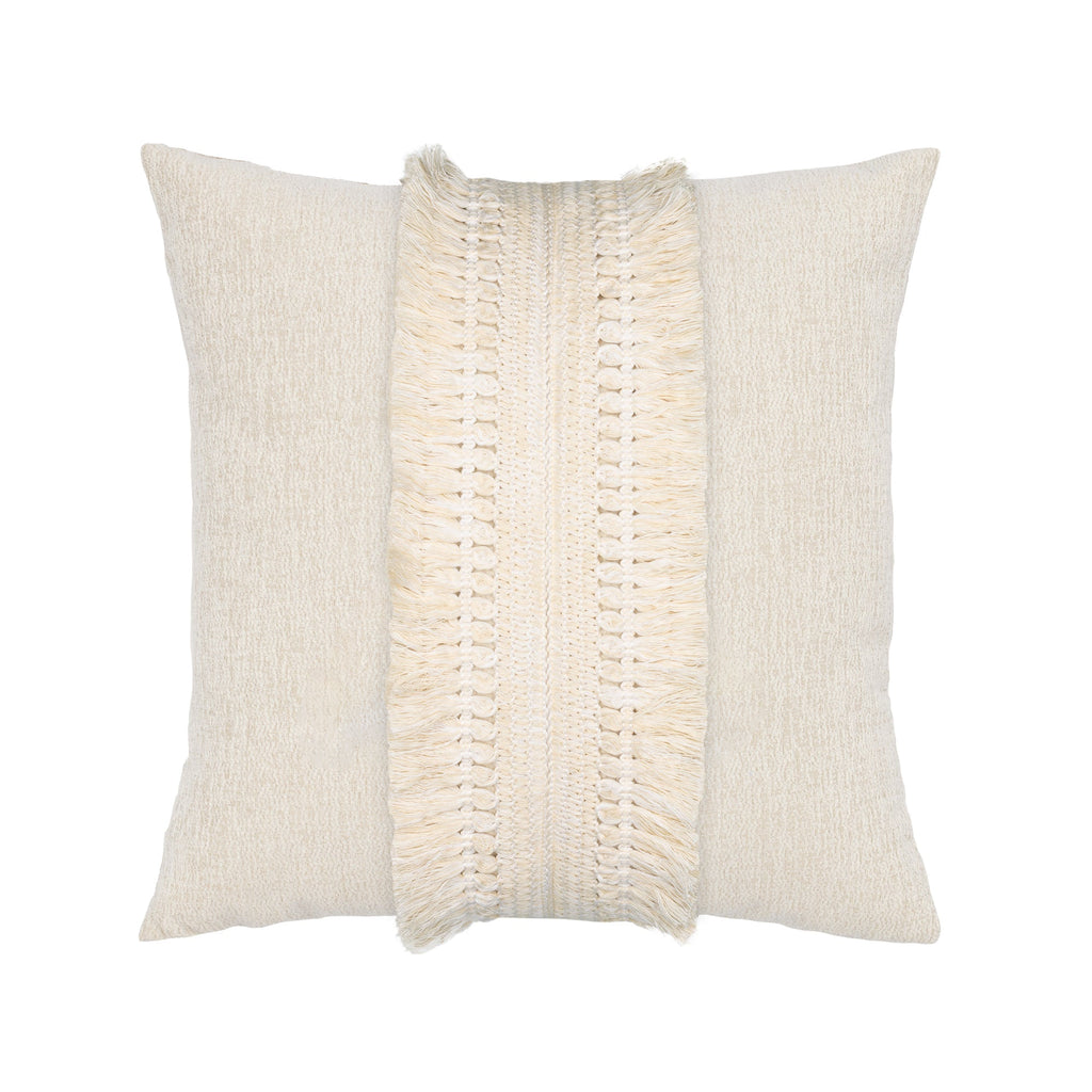 Elaine Smith 20 Square Pillow Column Crema