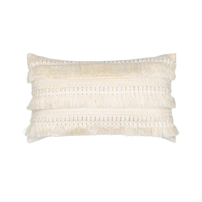 
                  Elaine Smith Cascade Crema Lumbar Pillow - Image 1
                