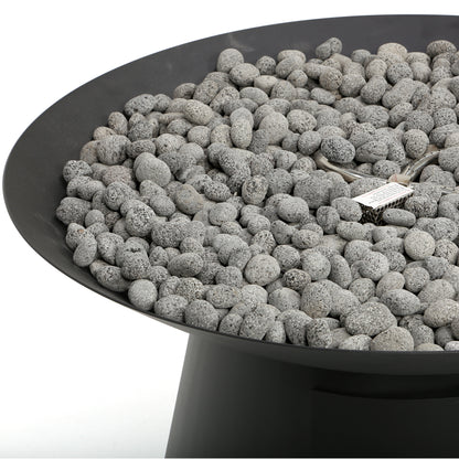 
                  36 Round Chat Height Basso Fire Pit Top Detail - Image 2
                