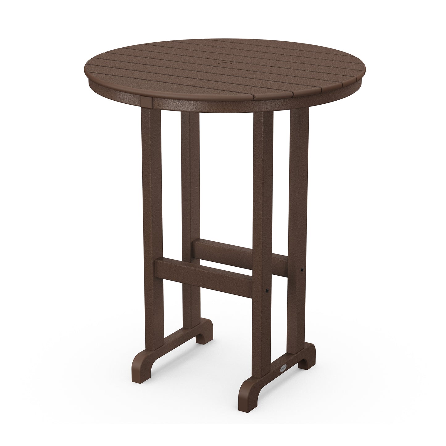 36 Round Farmhouse Bar Table Mahogany, image 3