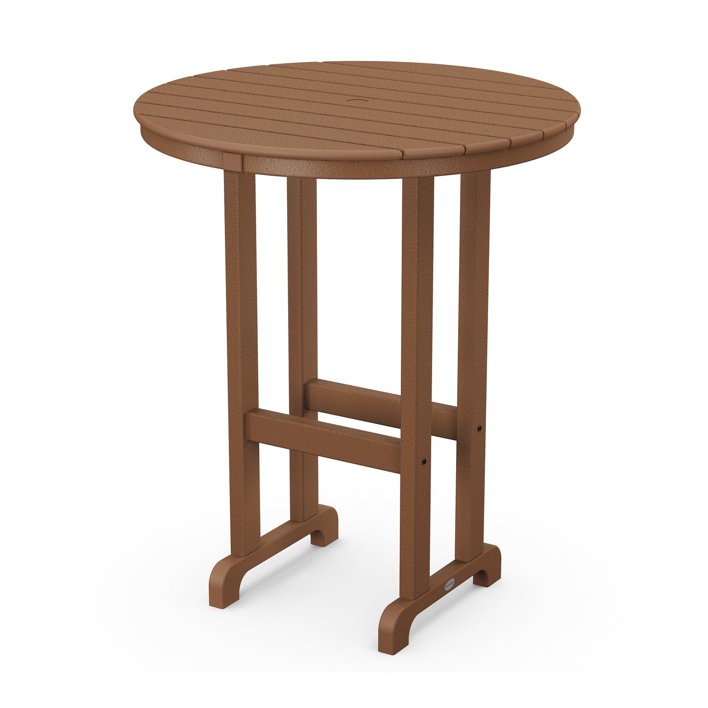 36 Round Farmhouse Bar Table Teak, image 6