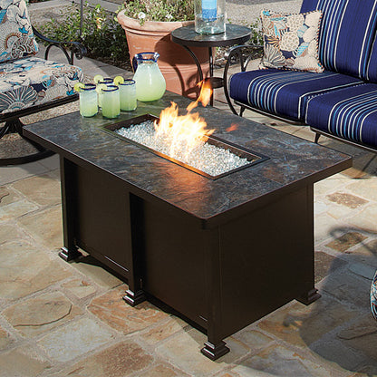 36" x 58" Chat Height Santorini Fire Pit