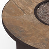 42 Round Chat Height Capri Fire Pit Cabaletta Top Detail