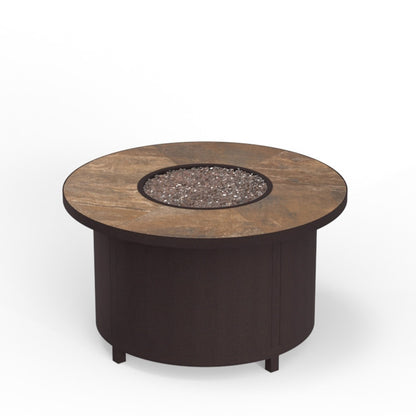 42" Round Chat Height Santorini Fire Pit