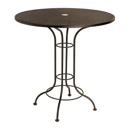 42 Round Mesh Top Bar Table Aztec Bronze