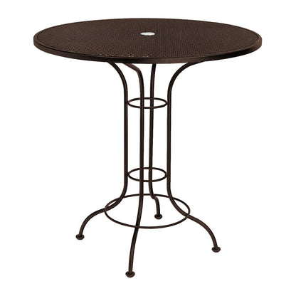 
                  42 Round Mesh Top Bar Table Espresso - Image 6
                