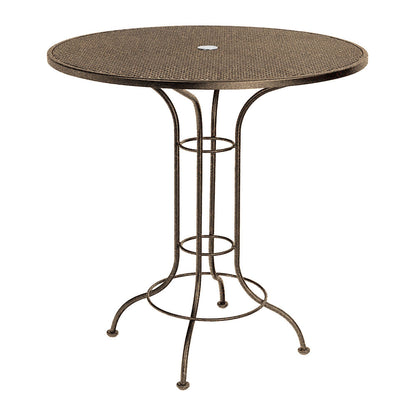 
                  42 Round Mesh Top Bar Table Khaki - Image 8
                