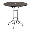 42 Round Mesh Top Bar Table Pewter