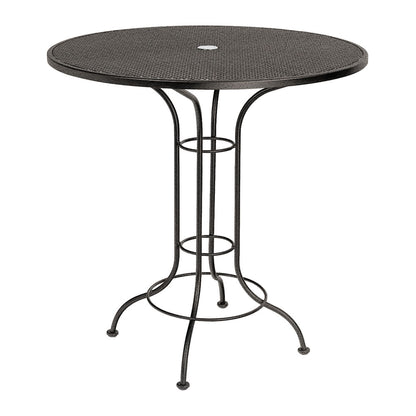 
                  42 Round Mesh Top Bar Table Pewter - Image 9
                