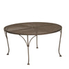 42 Round Mesh Top Chat Table Aztec Bronze