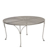 42 Round Mesh Top Chat Table Graphite