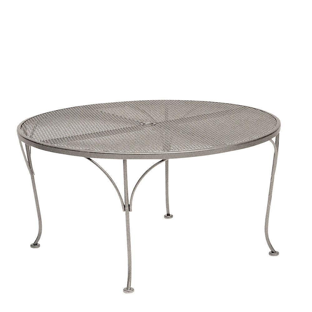 42" Round Mesh Top Chat Table