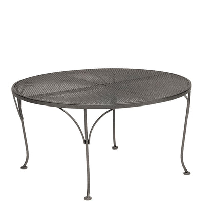 
                  42 Round Mesh Top Chat Table Pewter - Image 8
                