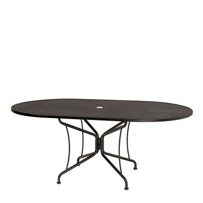 
                  42 x 72 Mesh Top Oval Dining Table Twilight - Image 11
                