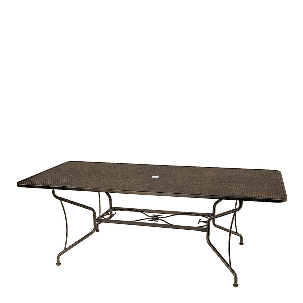 42 x 84 Mesh Top Dining Table Aztec Bronze