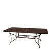 42 x 84 Mesh Top Dining Table Espresso