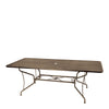 42 x 84 Mesh Top Dining Table Khaki