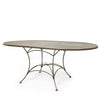 42"x72" Oval Premium Mesh Top Table