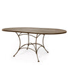 42"x72" Oval Premium Mesh Top Table