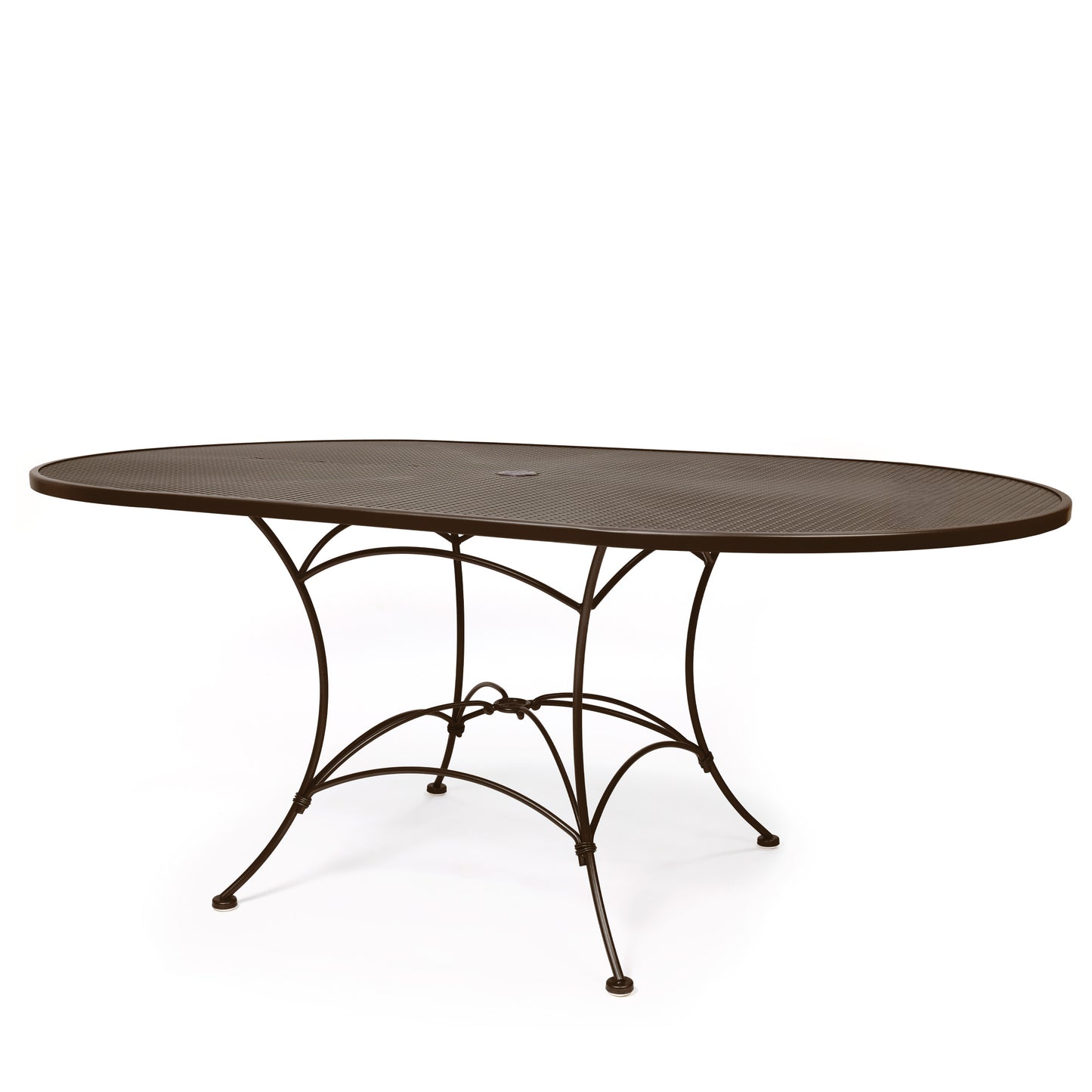 42"x72" Oval Premium Mesh Top Table, image 6