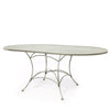 42"x72" Oval Premium Mesh Top Table