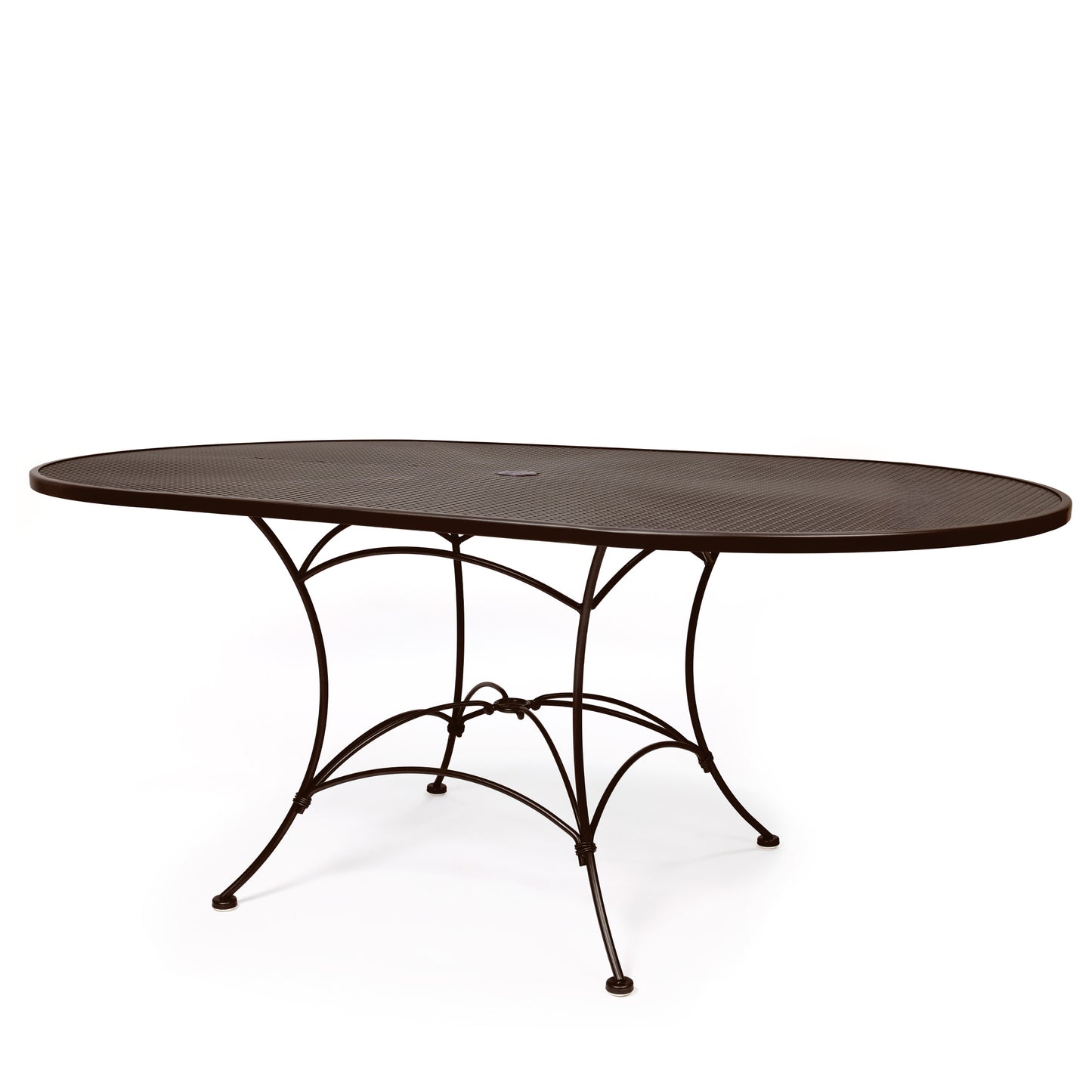 42"x72" Oval Premium Mesh Top Table, image 7