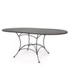 42"x72" Oval Premium Mesh Top Table