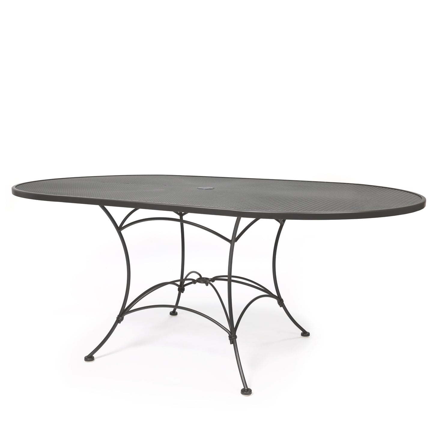 42"x72" Oval Premium Mesh Top Table, image 8
