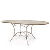 42"x72" Oval Premium Mesh Top Table