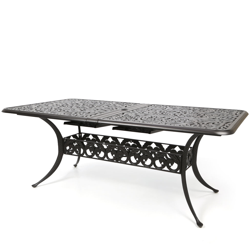 42" x 76" Chateau Rectangular Extension Dining Table