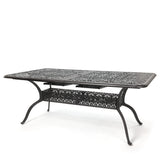 42x76 Tuscany Rectangular Extension Table Closed
