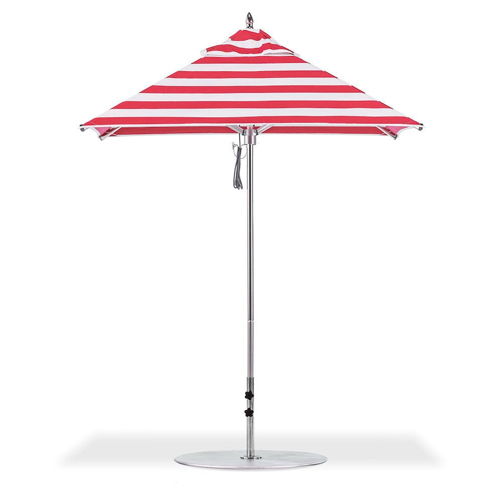 bradford patio 6.5 square market umbrella 6.5' Sq Greenwich Aluminum Market Umbrella