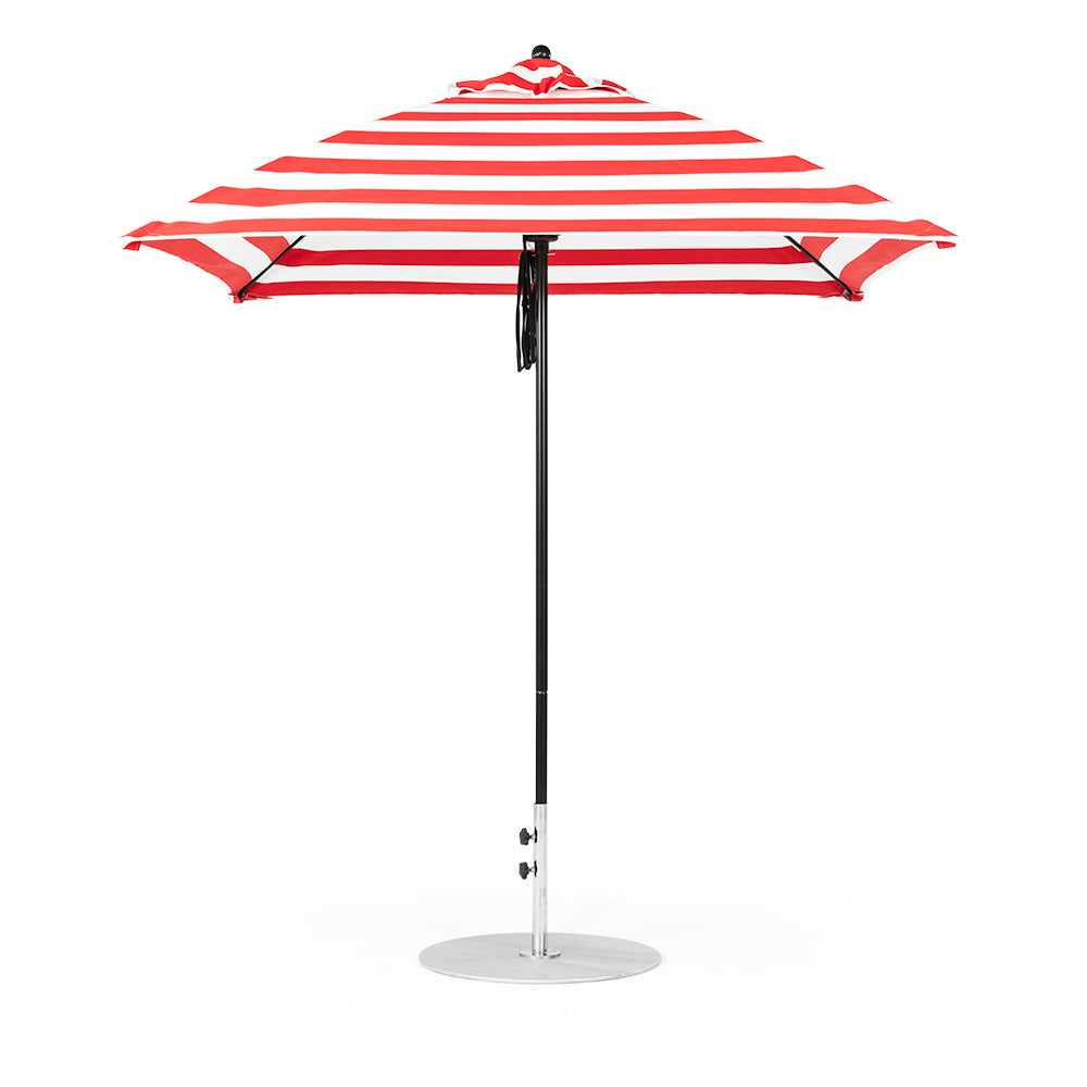 7.5' Sq Monterey Pulley Lift Market Umbrella