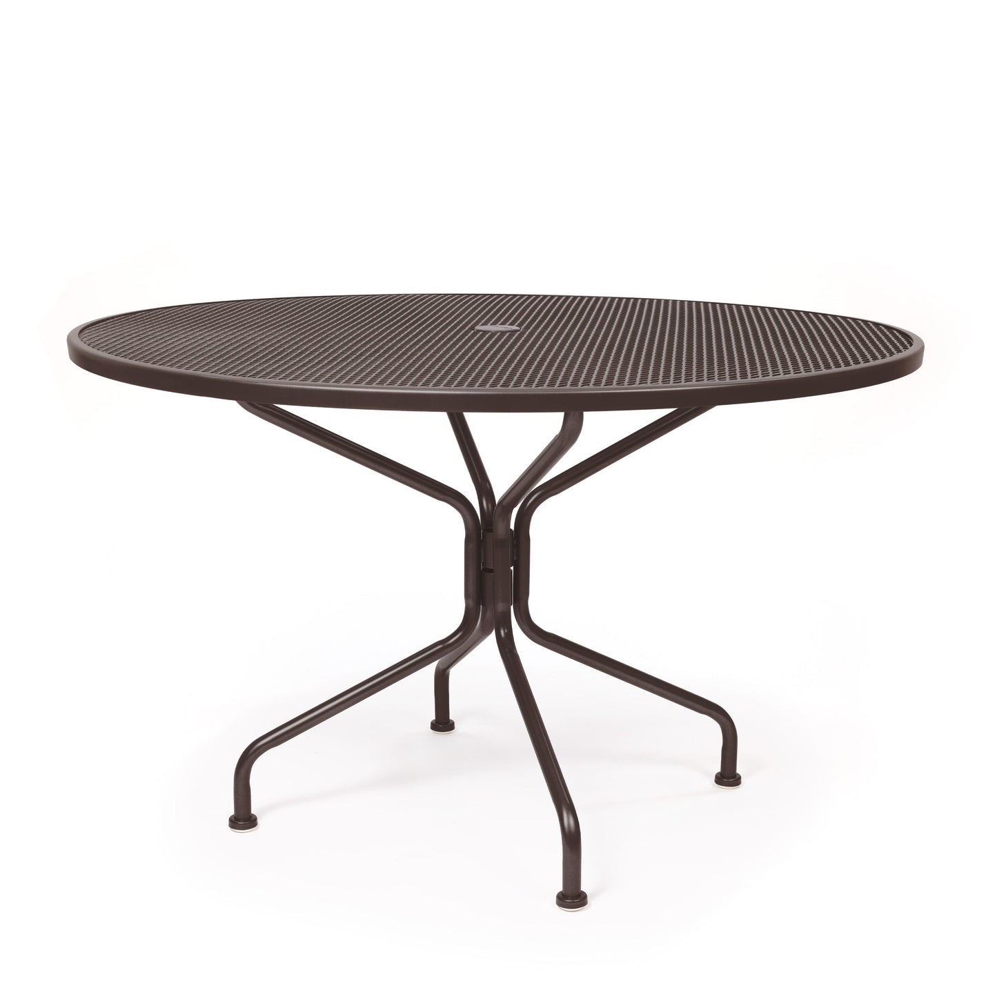48 Round Mesh Top Dining Table Bronze Finish, image 20