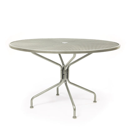
                  48 Round Mesh Top Dining Table Dove Finish - Image 11
                