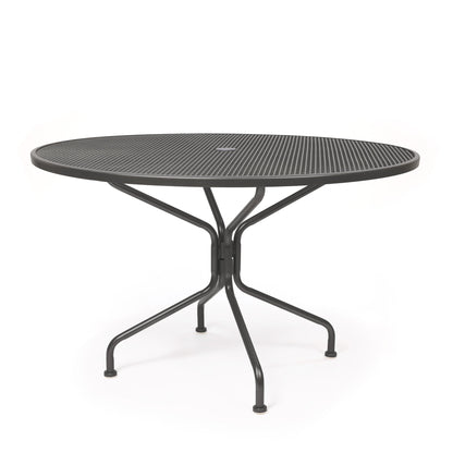 
                  48 Round Mesh Top Dining Table Graphite Finish - Image 6
                