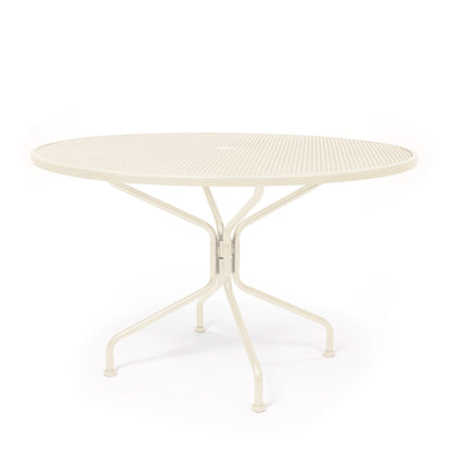 
                  48 Round Mesh Top Dining Table Oyster Finish - Image 15
                