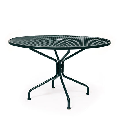 
                  48 Round Mesh Top Dining Table Pompeian Green Finish - Image 22
                