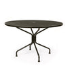48 Round Mesh Top Dining Table Twilight Finish