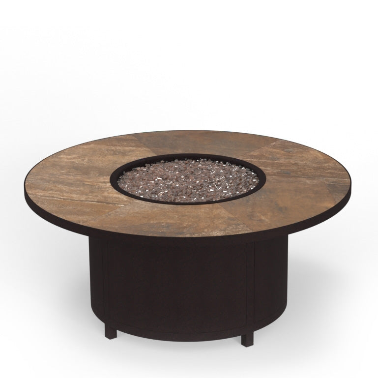 54 Round Chat Height Capri Fire Pit Cabaletta Top, image 9